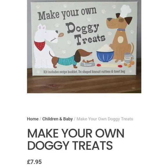 SOLD Make Your Own Dog Treats Kit With Dogtreat Recipes - UNUSED In Original Box - Picture 5 of 5